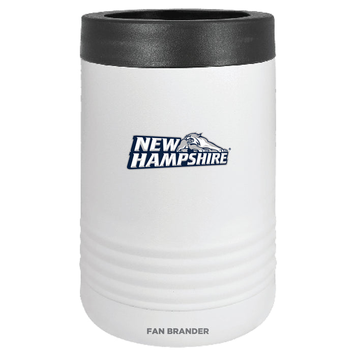 Fan Brander 12oz/16oz Can Cooler with New Hampshire Wildcats Secondary Logo
