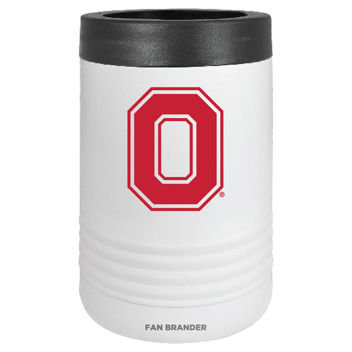 Fan Brander 12oz/16oz Can Cooler with Ohio State Buckeyes Secondary Logo