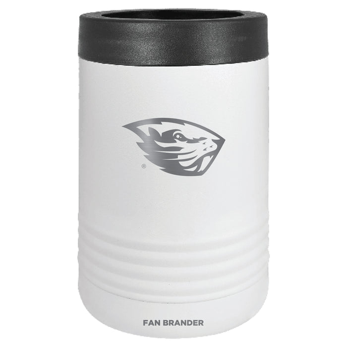 Fan Brander 12oz/16oz Can Cooler with Oregon State Beavers Etched Primary Logo