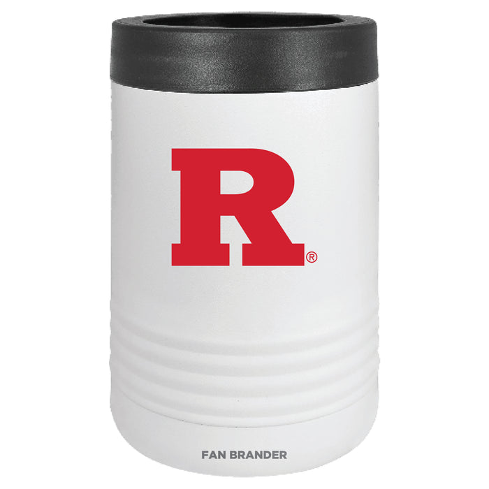 Fan Brander 12oz/16oz Can Cooler with Rutgers Scarlet Knights Primary Logo