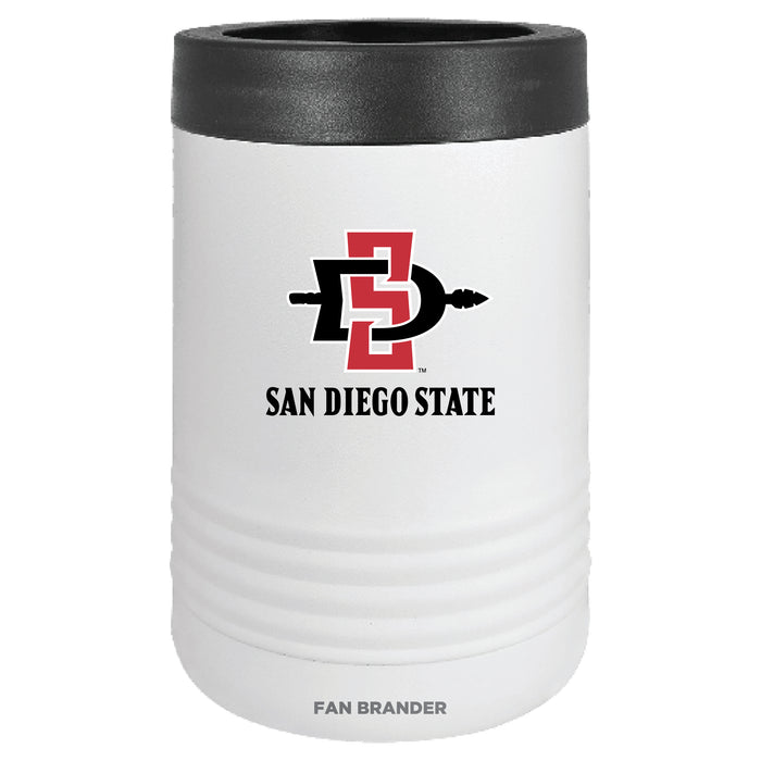 Fan Brander 12oz/16oz Can Cooler with San Diego State Aztecs Secondary Logo