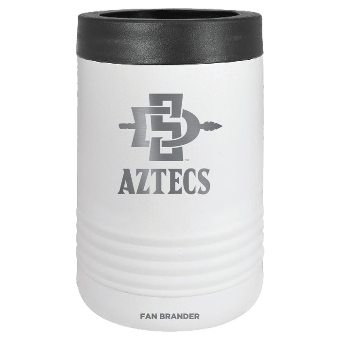 Fan Brander 12oz/16oz Can Cooler with San Diego State Aztecs Etched Primary Logo