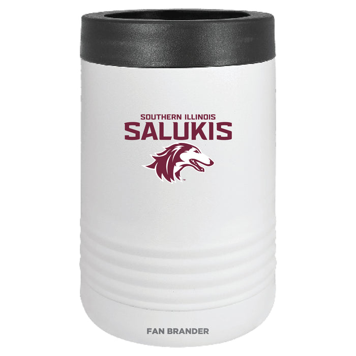 Fan Brander 12oz/16oz Can Cooler with Southern Illinois Salukis Primary Logo