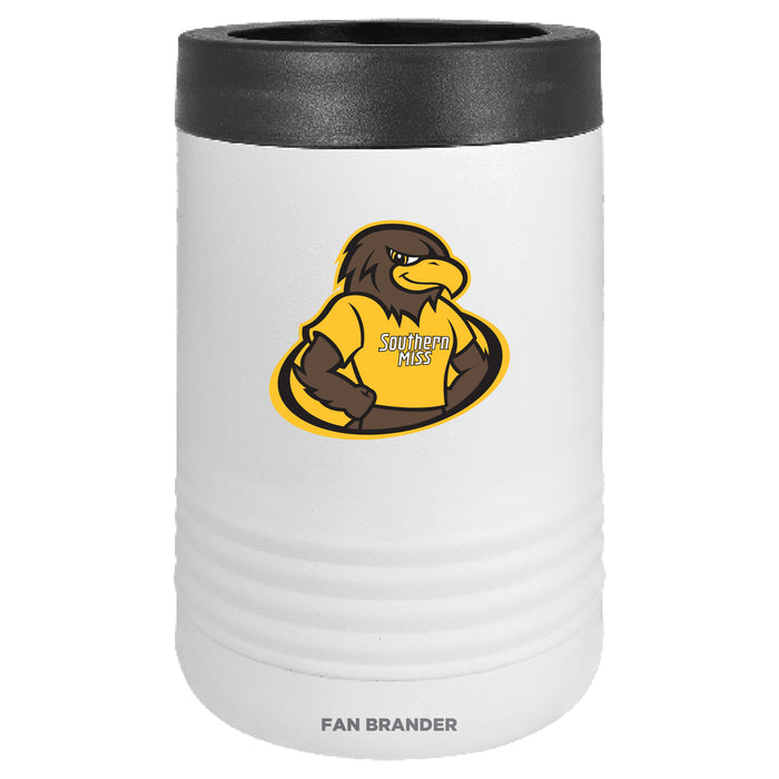 Fan Brander 12oz/16oz Can Cooler with Southern Mississippi Golden Eagles Secondary Logo