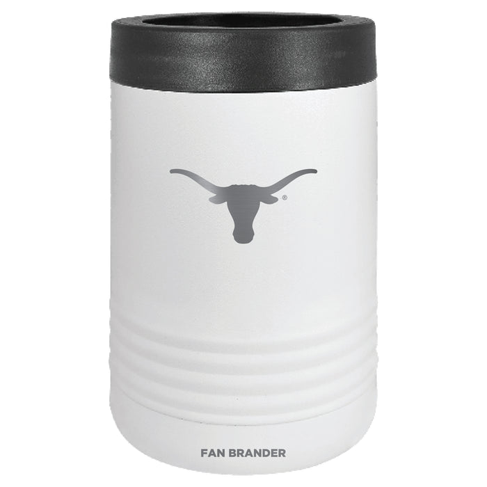 Fan Brander 12oz/16oz Can Cooler with Texas Longhorns Etched Primary Logo