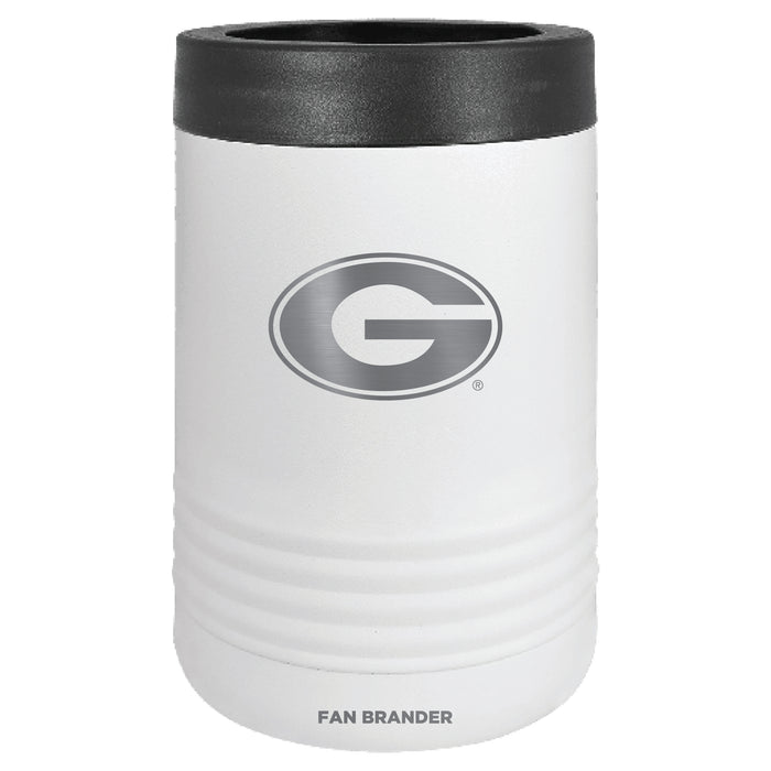Fan Brander 12oz/16oz Can Cooler with Georgia Bulldogs Etched Primary Logo