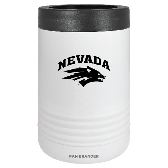 Fan Brander 12oz/16oz Can Cooler with Nevada Wolf Pack Primary Logo