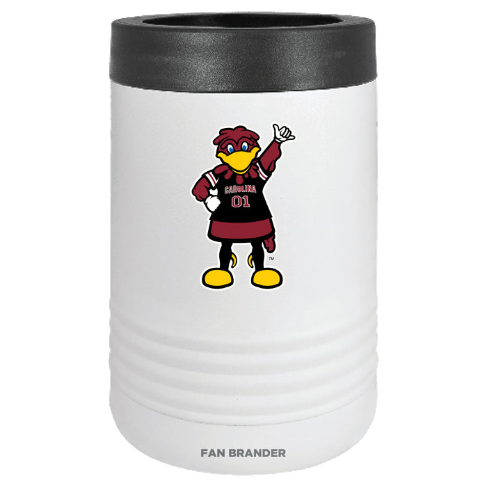 Fan Brander 12oz/16oz Can Cooler with South Carolina Gamecocks Secondary Logo