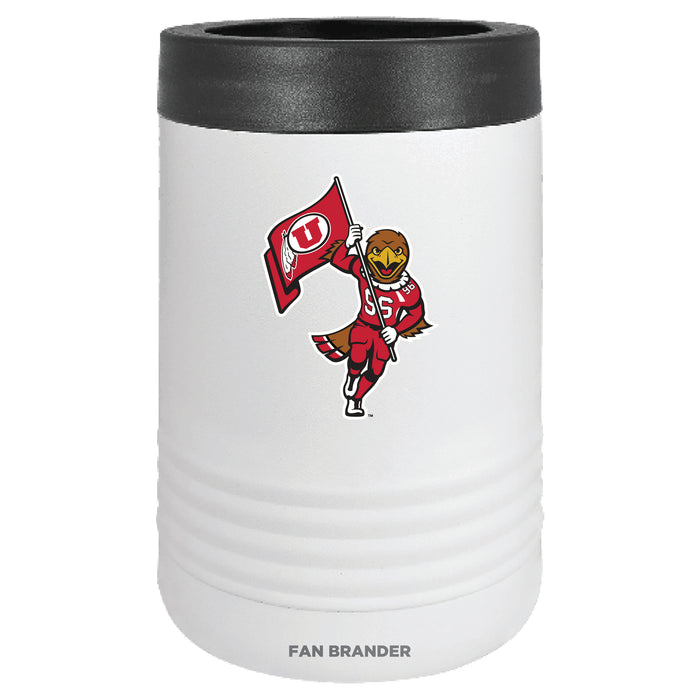 Fan Brander 12oz/16oz Can Cooler with Utah Utes Secondary Logo