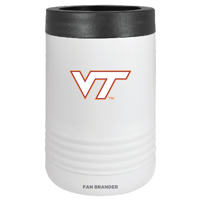 Fan Brander 12oz/16oz Can Cooler with Virginia Tech Hokies Primary Logo