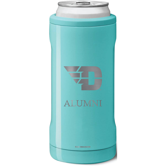 BruMate Slim Insulated Can Cooler with Dayton Flyers Alumni Primary Logo