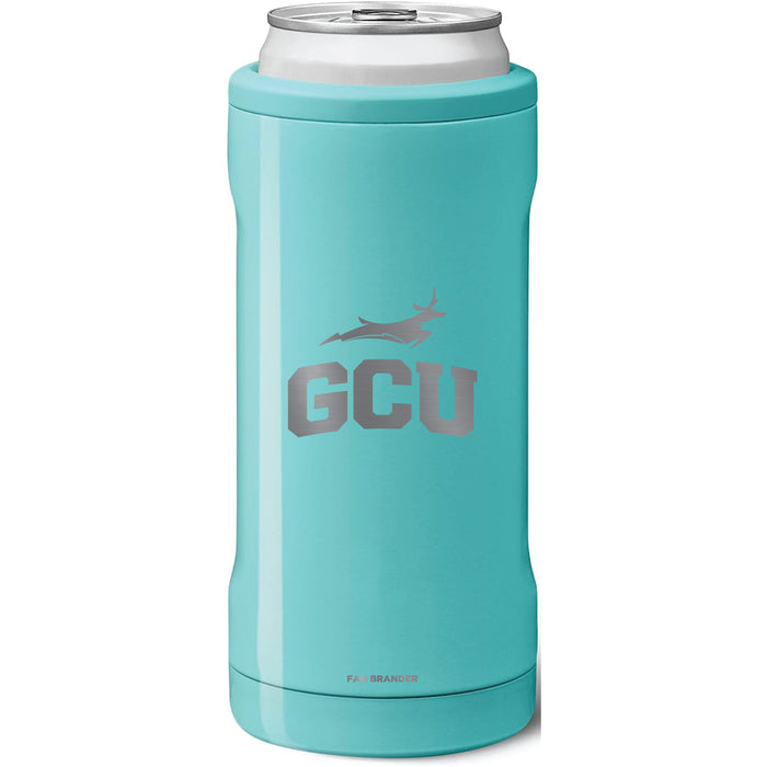 BruMate Slim Insulated Can Cooler with Grand Canyon Univ Antelopes Primary Logo