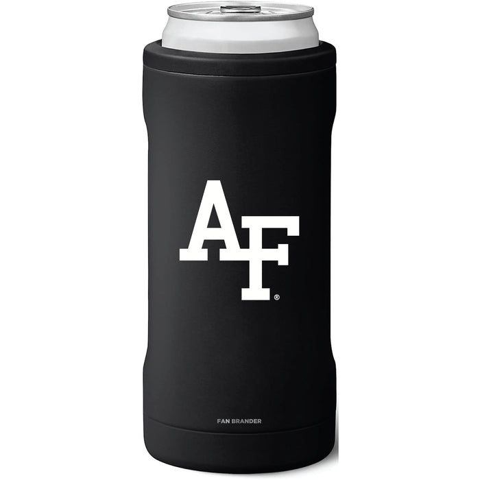 BruMate Slim Insulated Can Cooler with Airforce Falcons Primary Logo