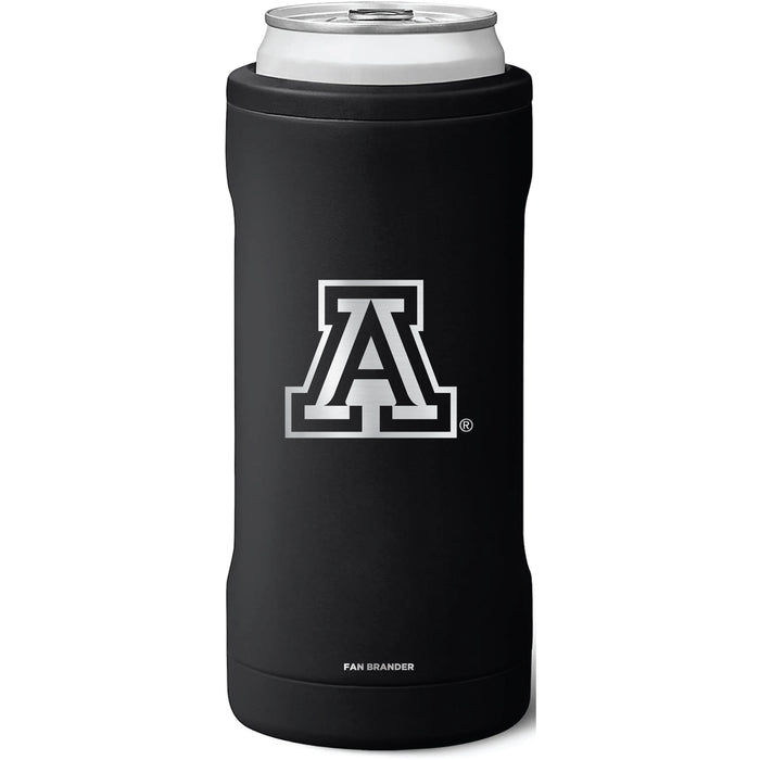 BruMate Slim Insulated Can Cooler with Arizona Wildcats Primary Logo
