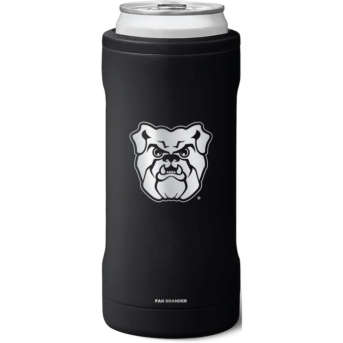 BruMate Slim Insulated Can Cooler with Butler Bulldogs Primary Logo