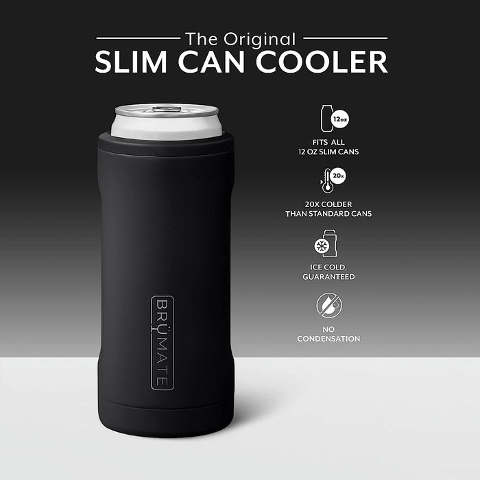 BruMate Slim Insulated Can Cooler with LAFC Primary Logo