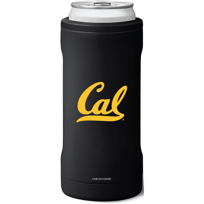 BruMate Slim Insulated Can Cooler with California Bears Primary Logo