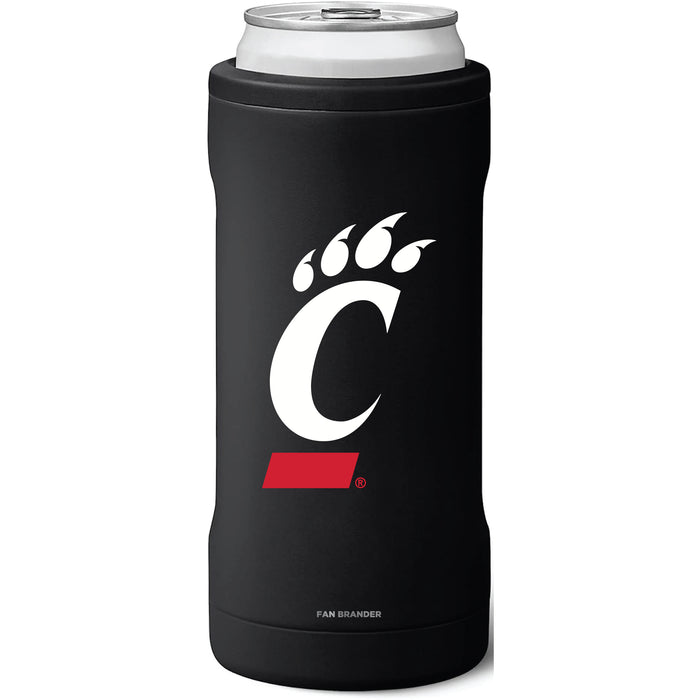 BruMate Slim Insulated Can Cooler with Cincinnati Bearcats Primary Logo