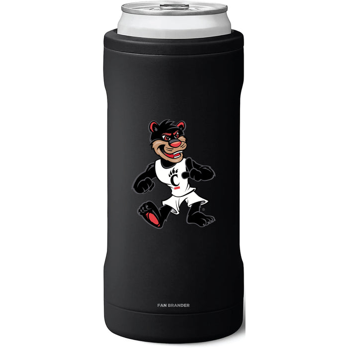 BruMate Slim Insulated Can Cooler with Cincinnati Bearcats Secondary Logo