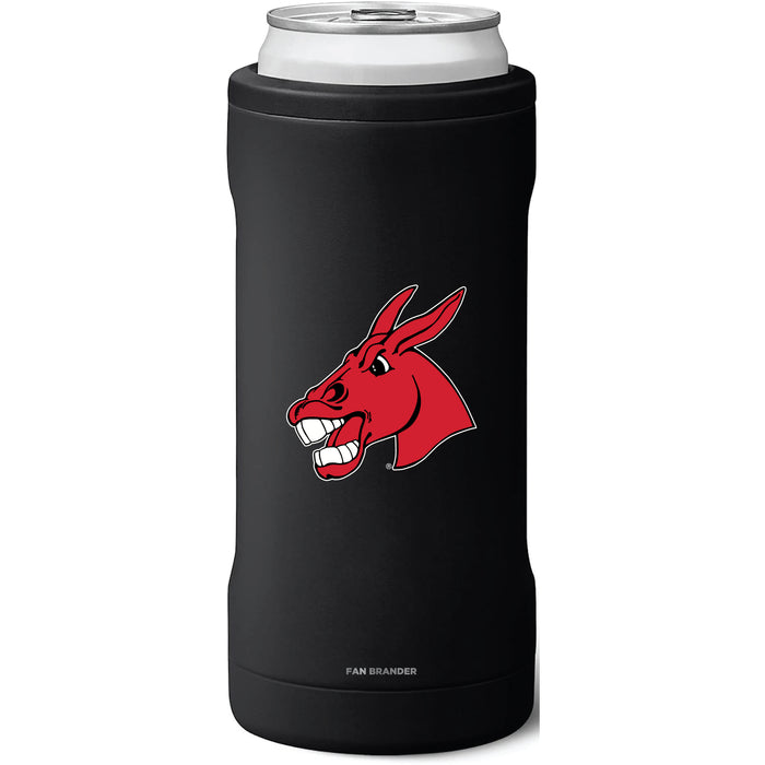 BruMate Slim Insulated Can Cooler with Central Missouri Mules Secondary Logo