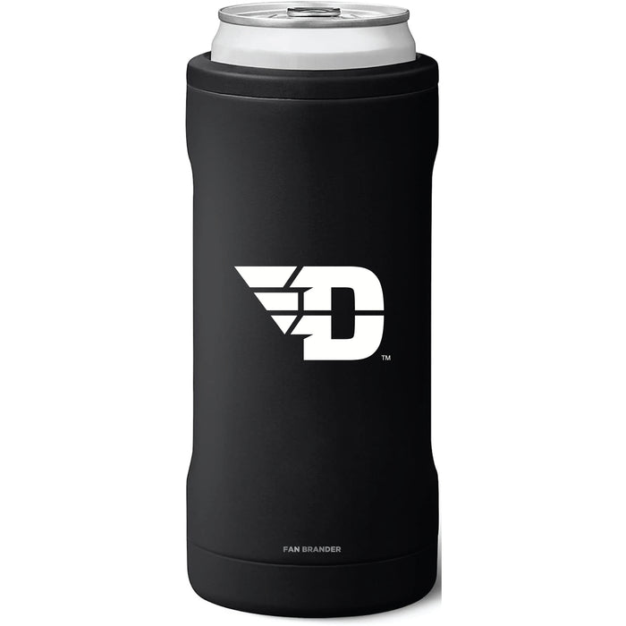 BruMate Slim Insulated Can Cooler with Dayton Flyers Primary Logo