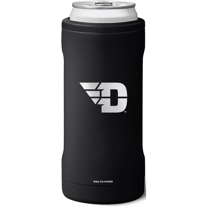 BruMate Slim Insulated Can Cooler with Dayton Flyers Primary Logo