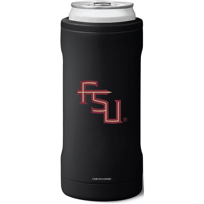 BruMate Slim Insulated Can Cooler with Florida State Seminoles Secondary Logo