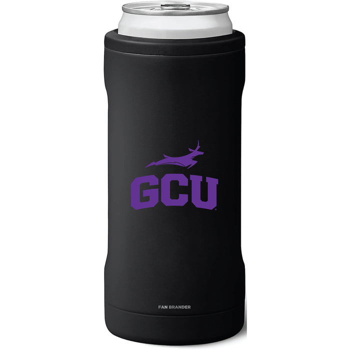 BruMate Slim Insulated Can Cooler with Grand Canyon Univ Antelopes Primary Logo