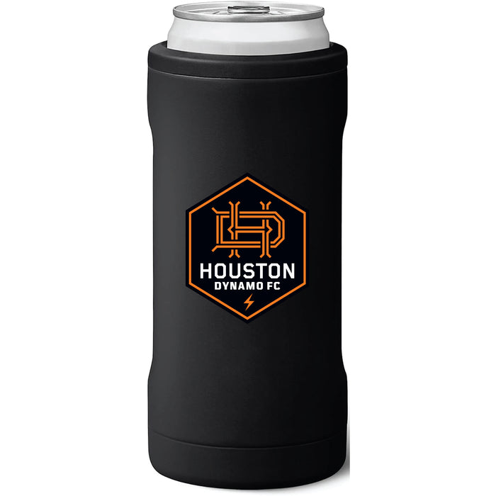 BruMate Slim Insulated Can Cooler with Houston Dynamo Primary Logo