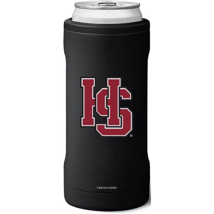 BruMate Slim Insulated Can Cooler with Hampden Sydney Primary Logo