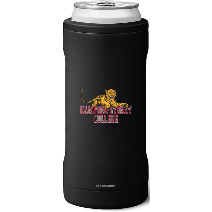 BruMate Slim Insulated Can Cooler with Hampden Sydney Secondary Logo