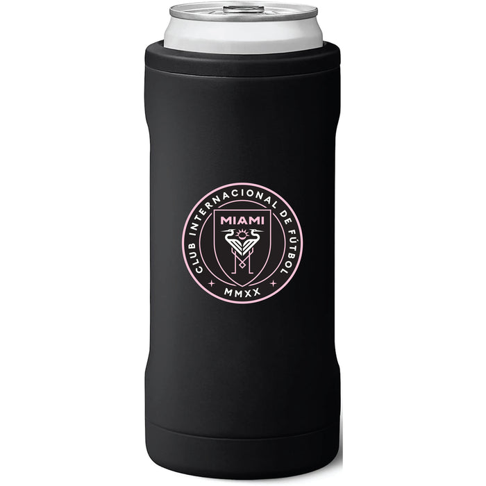 BruMate Slim Insulated Can Cooler with Inter Miami CF Primary Logo