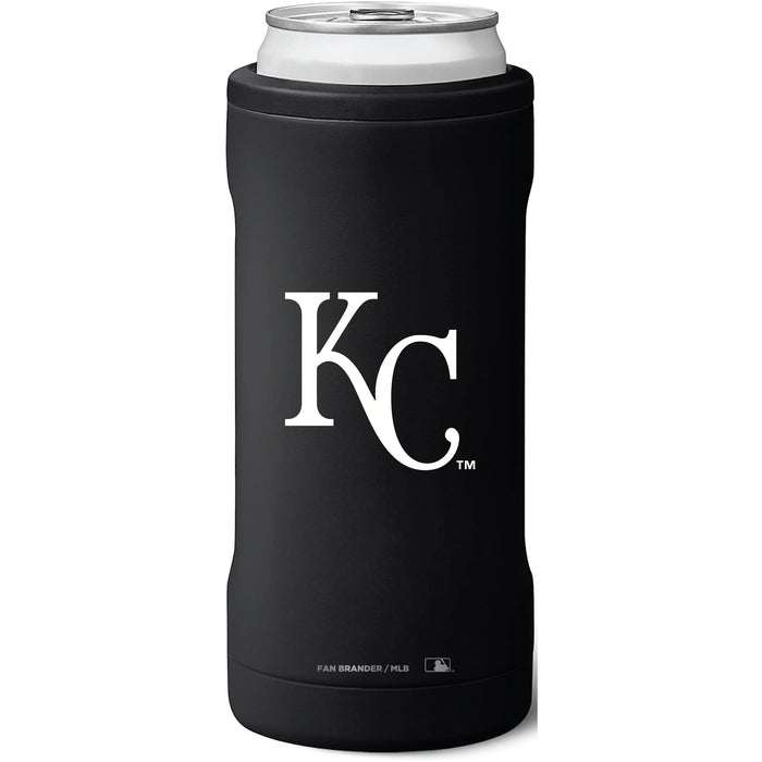 BruMate Slim Insulated Can Cooler with Kansas City Royals Primary Logo