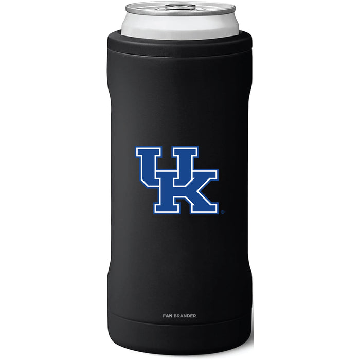 BruMate Slim Insulated Can Cooler with Kentucky Wildcats Primary Logo