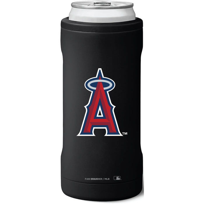 BruMate Slim Insulated Can Cooler with Los Angeles Angels Primary Logo