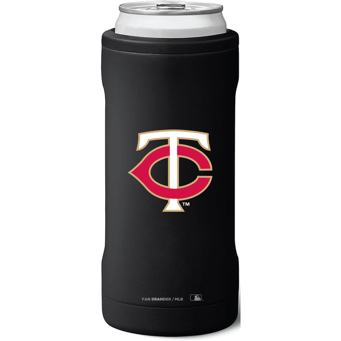 BruMate Slim Insulated Can Cooler with Minnesota Twins Secondary Logo