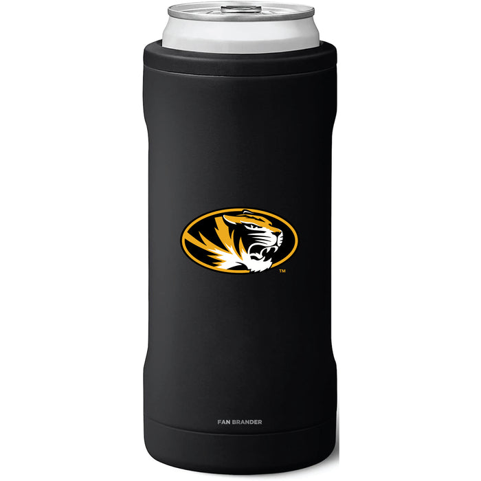 BruMate Slim Insulated Can Cooler with Missouri Tigers Primary Logo