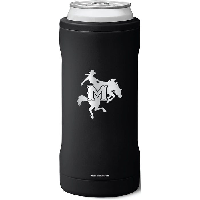 BruMate Slim Insulated Can Cooler with McNeese State Cowboys Primary Logo