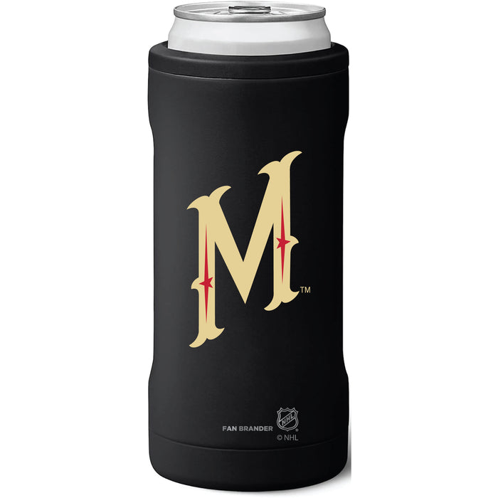 BruMate Slim Insulated Can Cooler with Minnesota Wild Secondary Logo