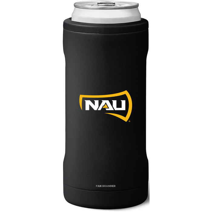 BruMate Slim Insulated Can Cooler with Northern Arizona Lumberjacks Primary Logo