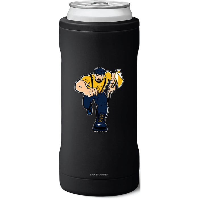 BruMate Slim Insulated Can Cooler with Northern Arizona Lumberjacks Secondary Logo