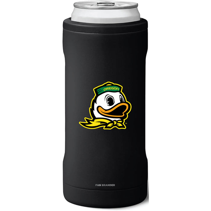 BruMate Slim Insulated Can Cooler with Oregon Ducks Secondary Logo