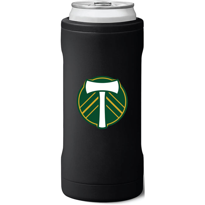 BruMate Slim Insulated Can Cooler with Portland Timbers Primary Logo