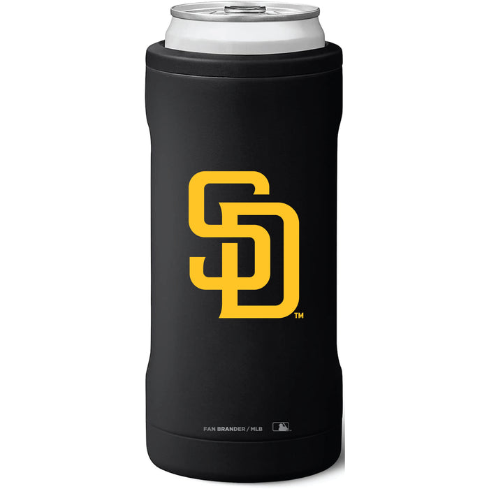 BruMate Slim Insulated Can Cooler with San Diego Padres Primary Logo