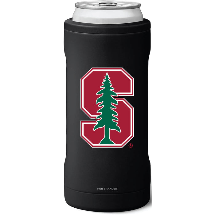 BruMate Slim Insulated Can Cooler with Stanford Cardinal Primary Logo