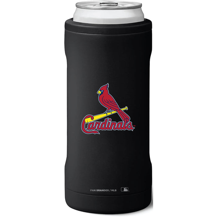 BruMate Slim Insulated Can Cooler with St. Louis Cardinals Primary Logo