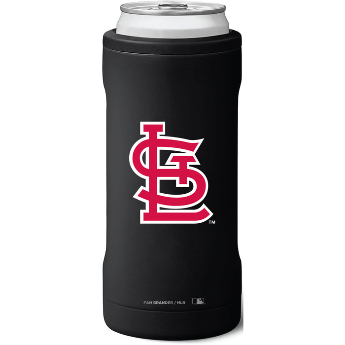 BruMate Slim Insulated Can Cooler with St. Louis Cardinals Secondary Logo