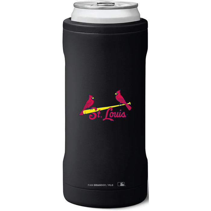 BruMate Slim Insulated Can Cooler with St. Louis Cardinals Wordmark Logo