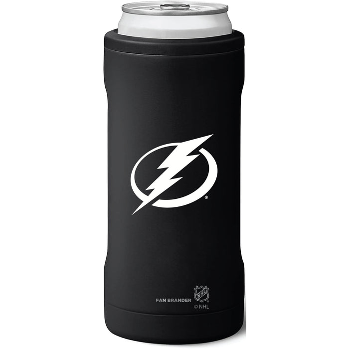 BruMate Slim Insulated Can Cooler with Tampa Bay Lightning Primary Logo