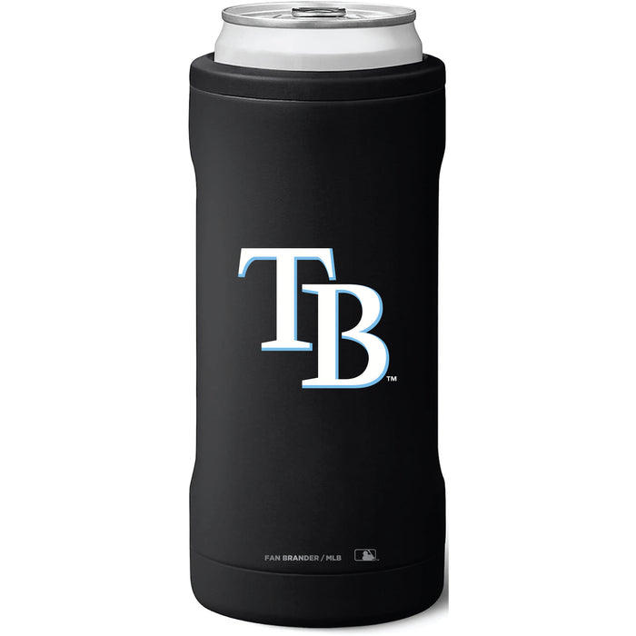 BruMate Slim Insulated Can Cooler with Tampa Bay Rays Secondary Logo